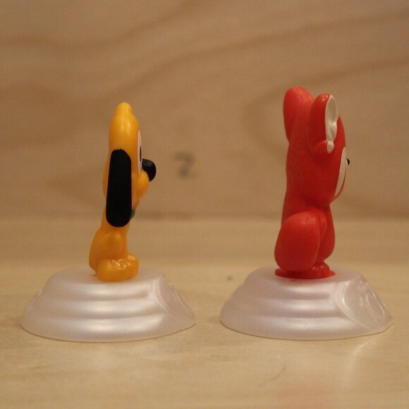 McDonald's Disney 100 Year Celebration Toy Set Pluto/Panda Mei 2023 - Picture 3 of 5